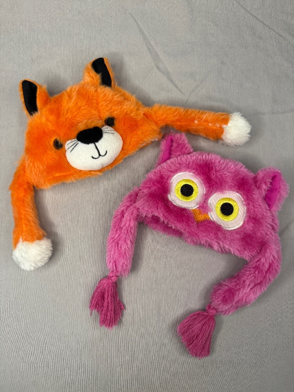 Accessories for 18” Doll – Plush Winter Hats